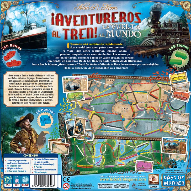 ¡Aventureros al Tren! La Vuelta al Mundo