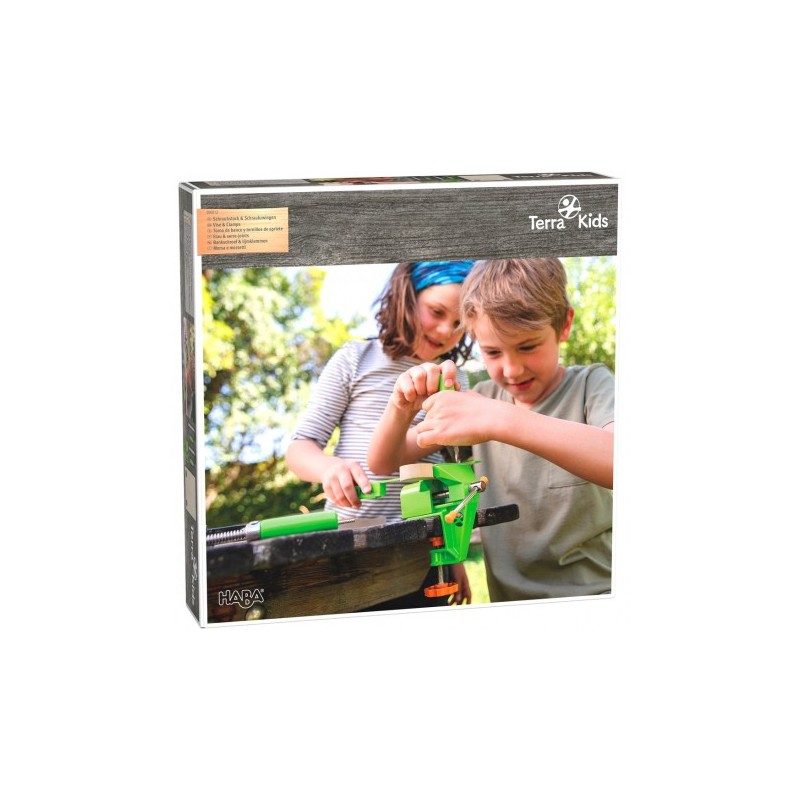 terra kids torno de banco y tornillos de apriete