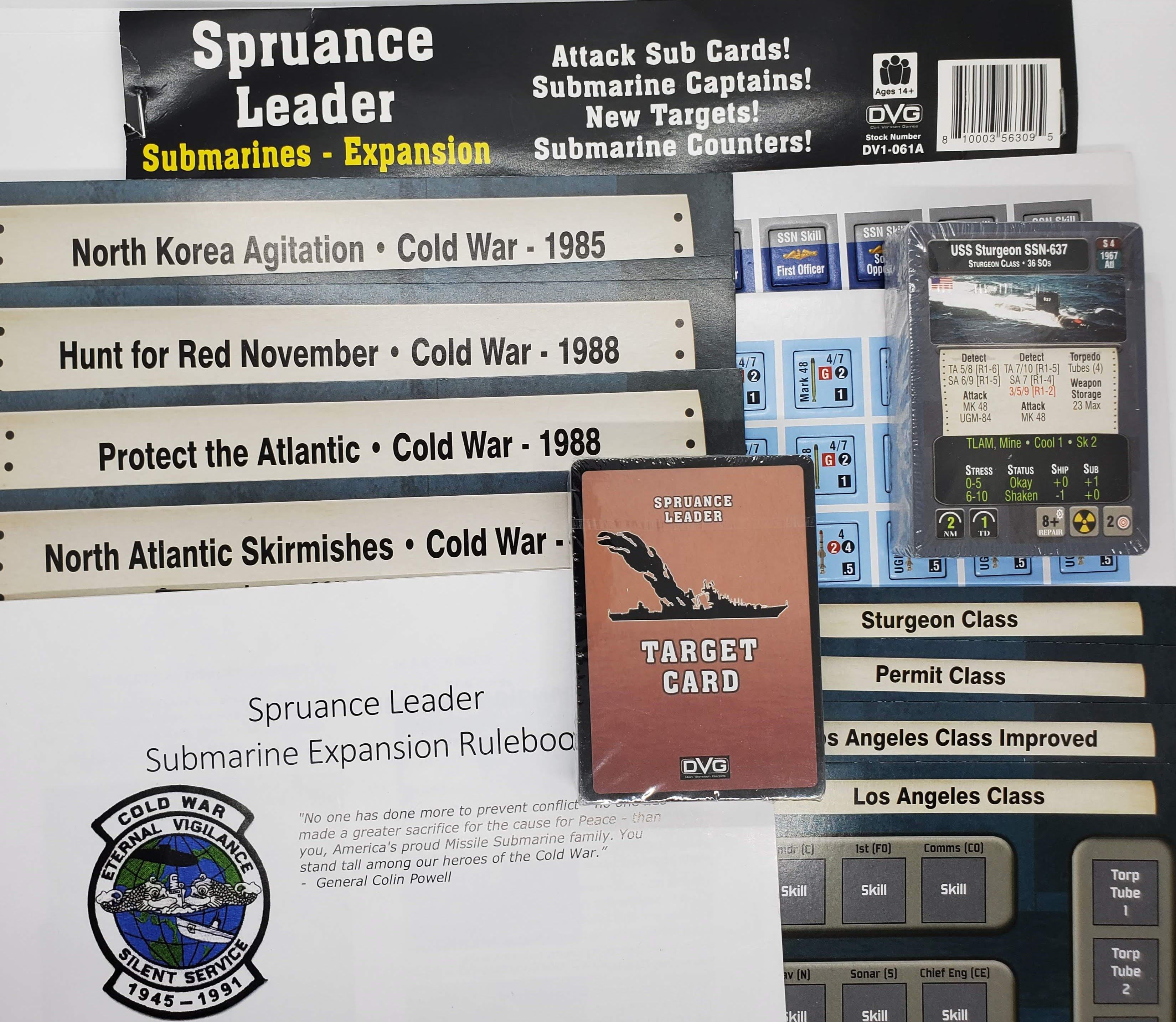 spruance leader submarines expansion