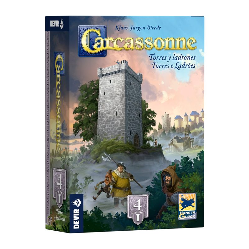carcassonne expansion 4 torres y ladrones