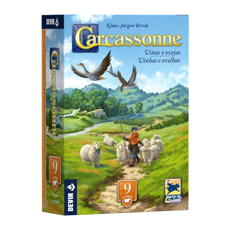 carcassonne expansion 9 8211 vinas y ovejas