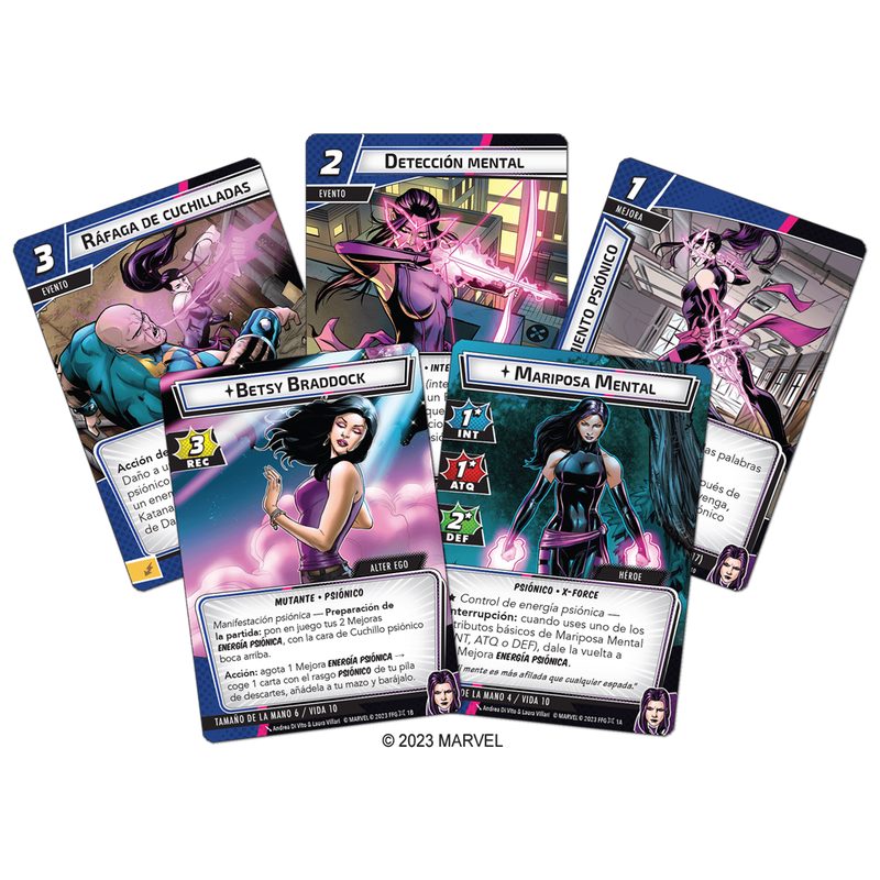 Marvel Champions: The Card Game – Psylocke Hero Pack imagen 2