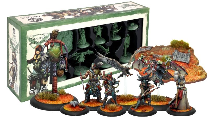 guild ball the falconers guild daughter of falcons