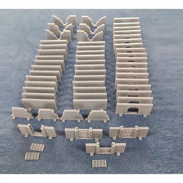 temple of horrors set de muros