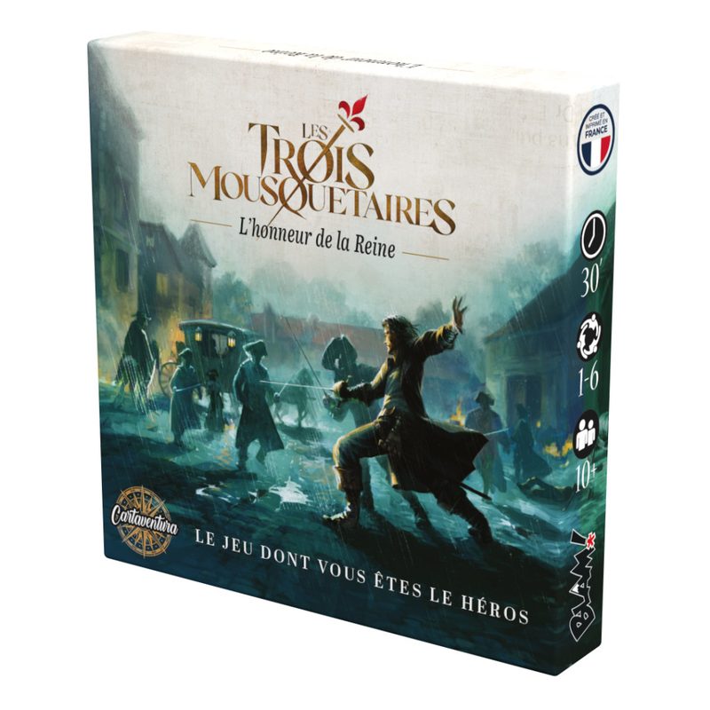 cartaventura trois mousquetaires lhonneur de la reine
