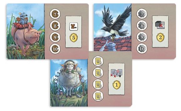 rats of wistar objective cards set