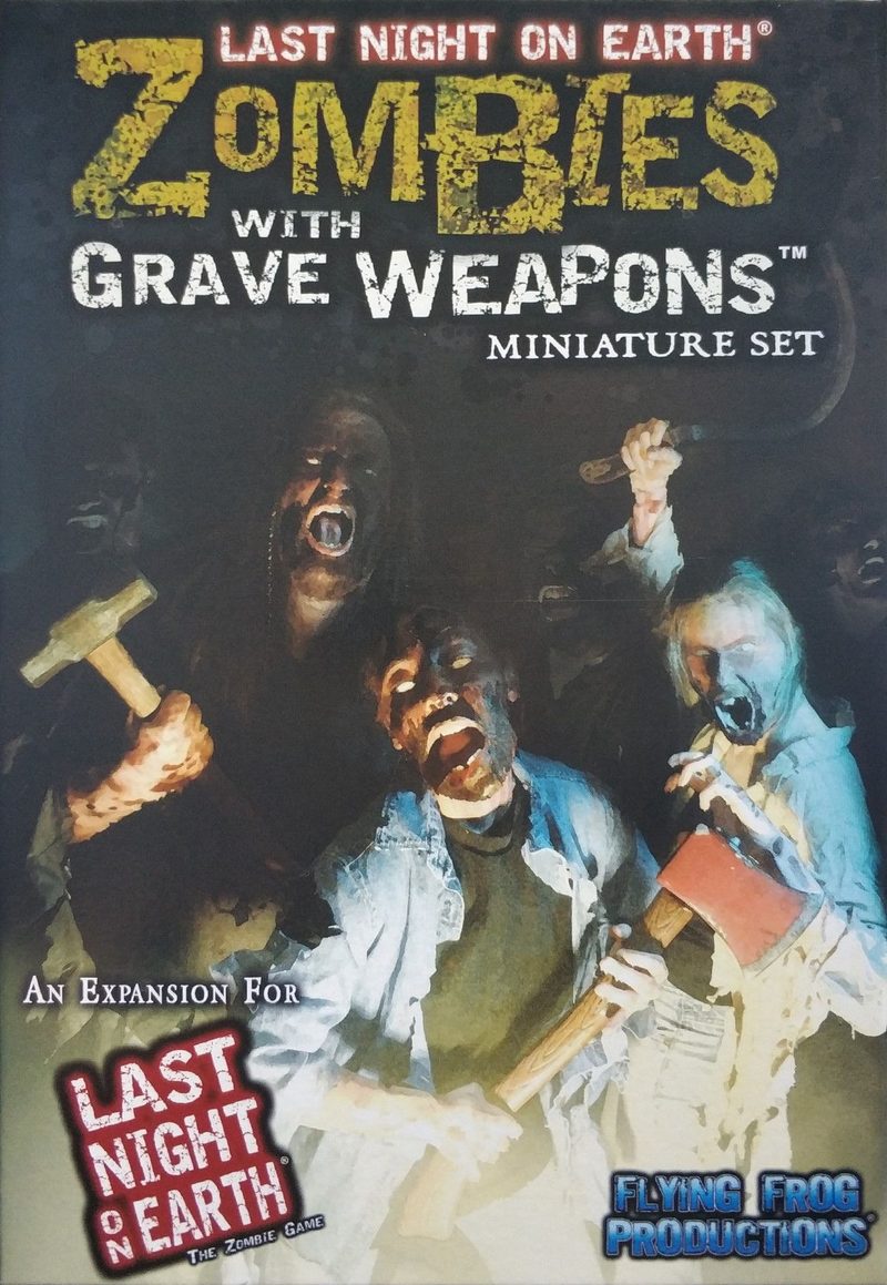 Last Night on Earth: Zombies with Grave Weapons Miniature Set