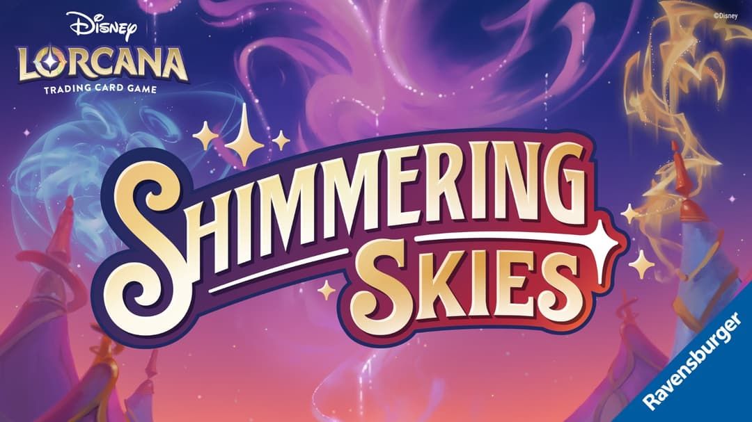 disney lorcana shimmering skies album logo