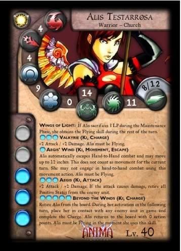 Anima Tactics LF Alis Testarossa