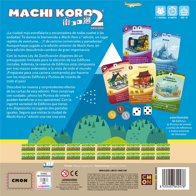 Machi Koro 2ª Edición