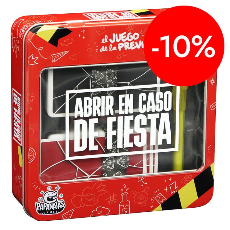 abrir en caso de fiesta