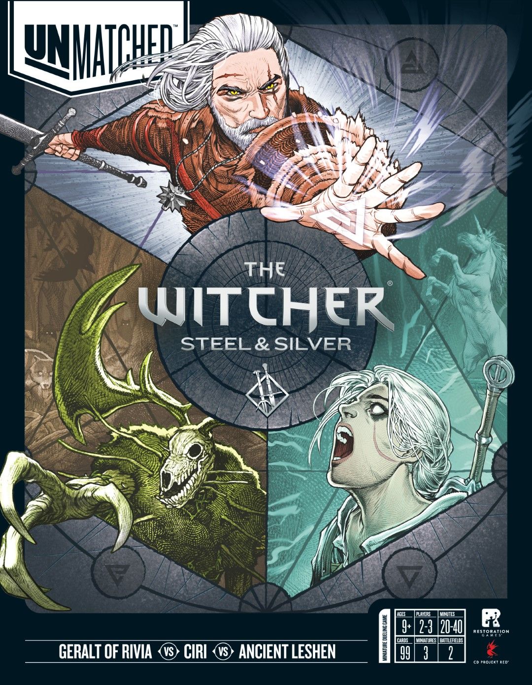 Unmatched: Witcher - Acero y Plata imagen 4