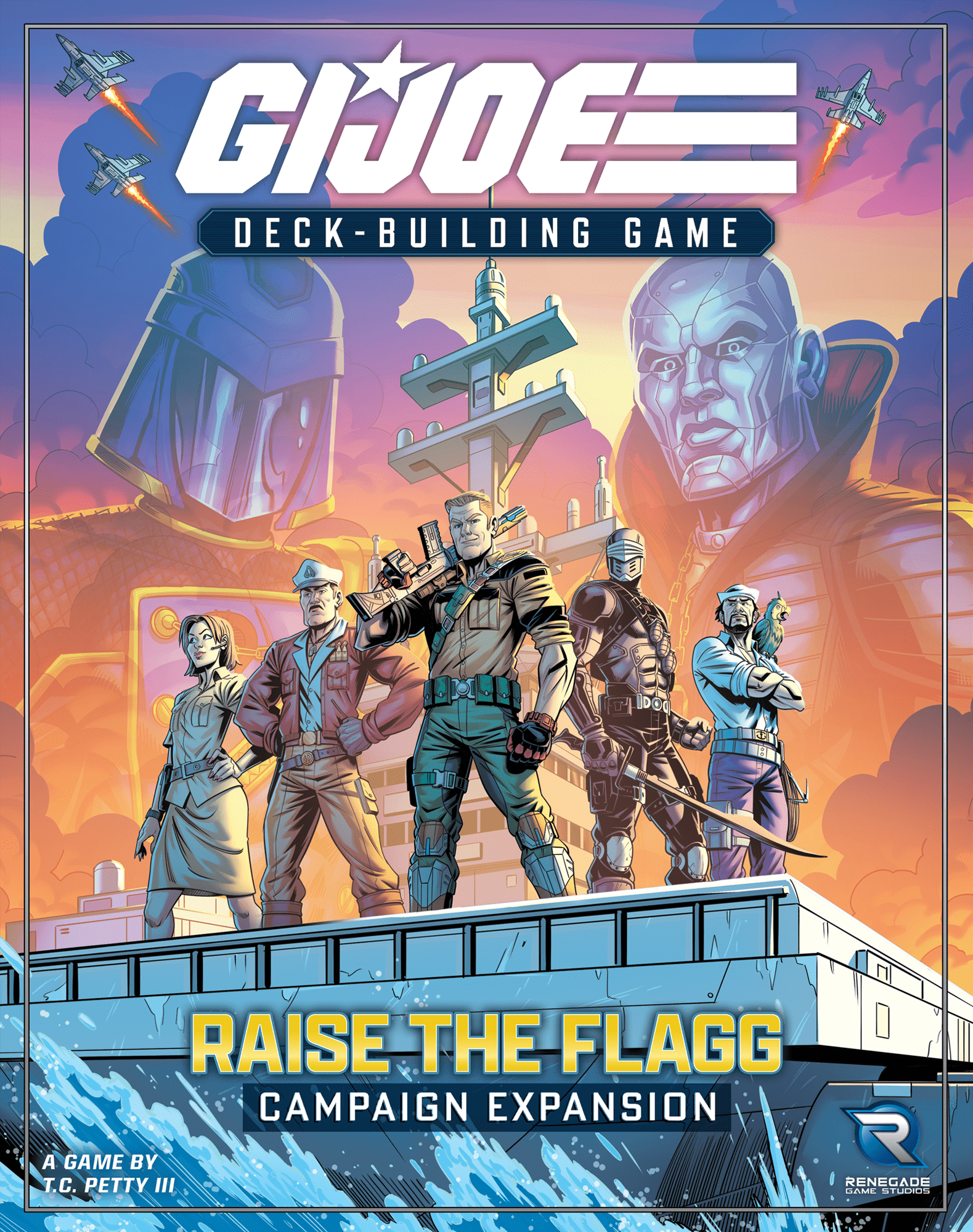 gijoe deck building game raise the flagg bonus box