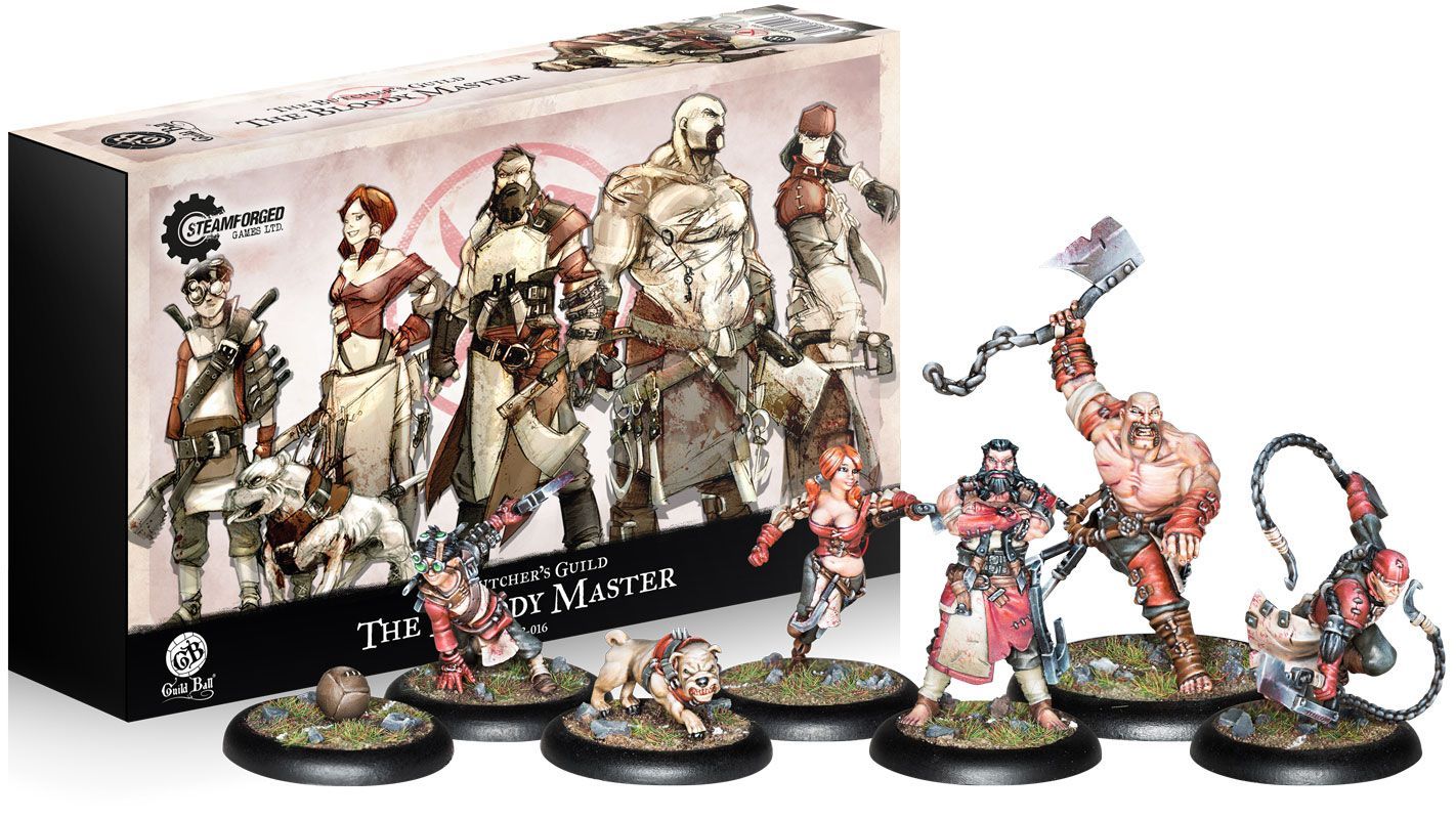 guild ball the butchers guild the bloody master