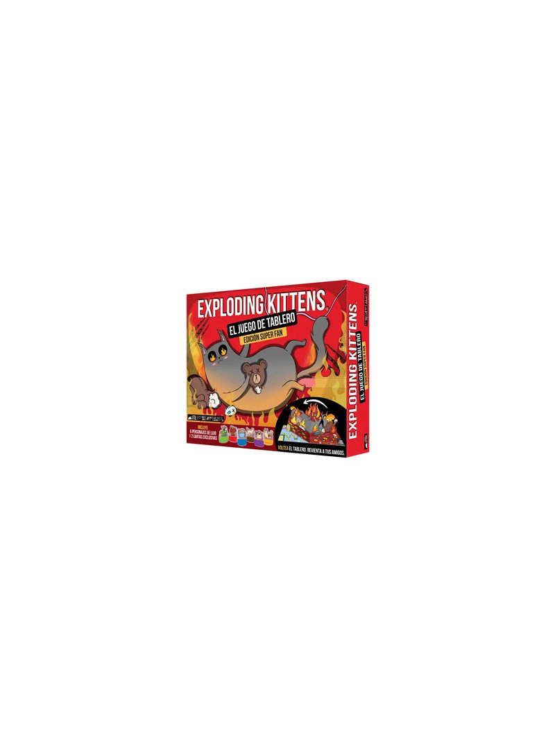 Exploding Kittens: El Juego de Mesa Edición Super Fan