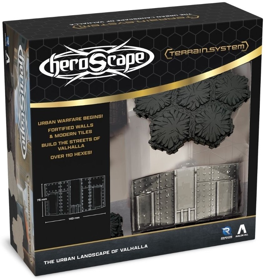 heroscape the urban landscape of valhalla terrain expansion