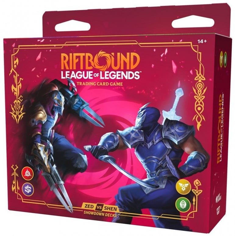 riftbound vendetta showdown deck zed vs shen