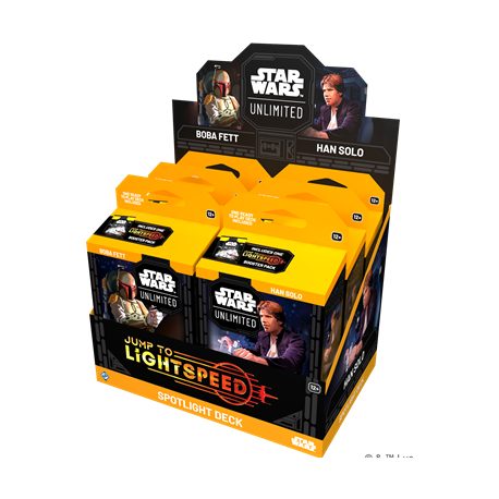 jump to lightspeed spotlight decks star wars unlimited