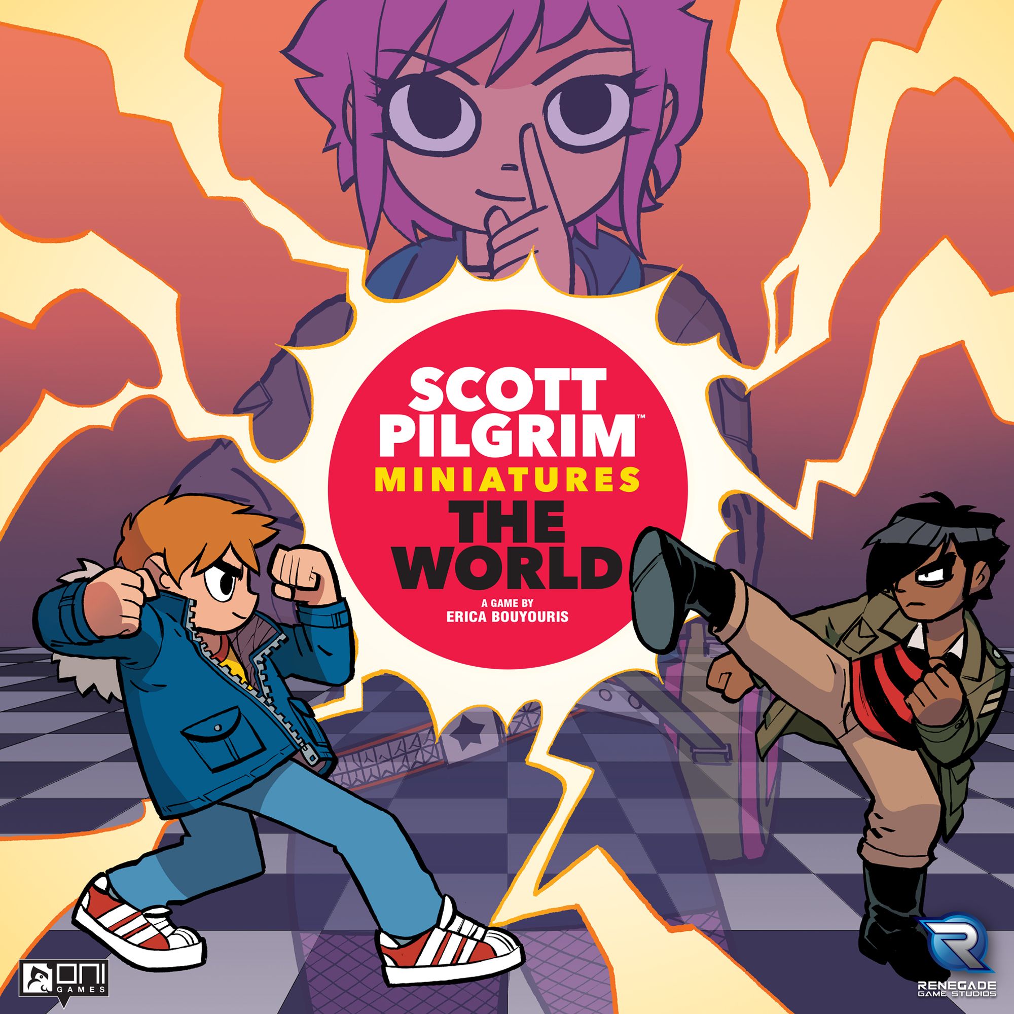 scott pilgrim miniatures the world