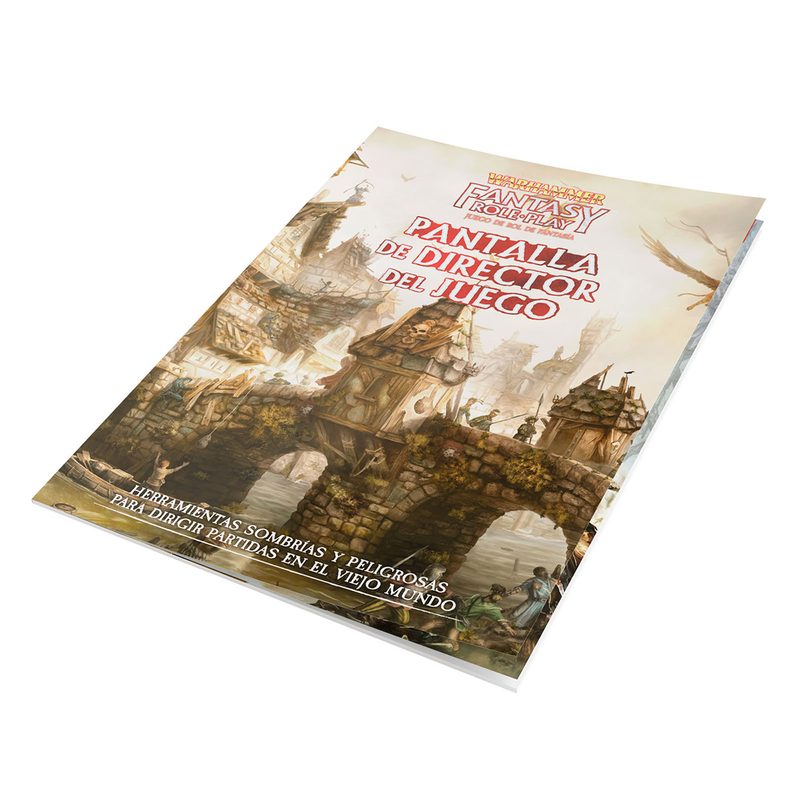 warhammer pantalla del director de juego