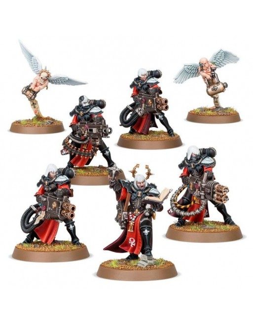 escuadra de vengadoras de las adepta sororitas warhammer