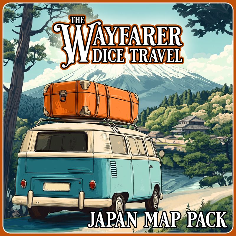 the wayfarer japan map pack