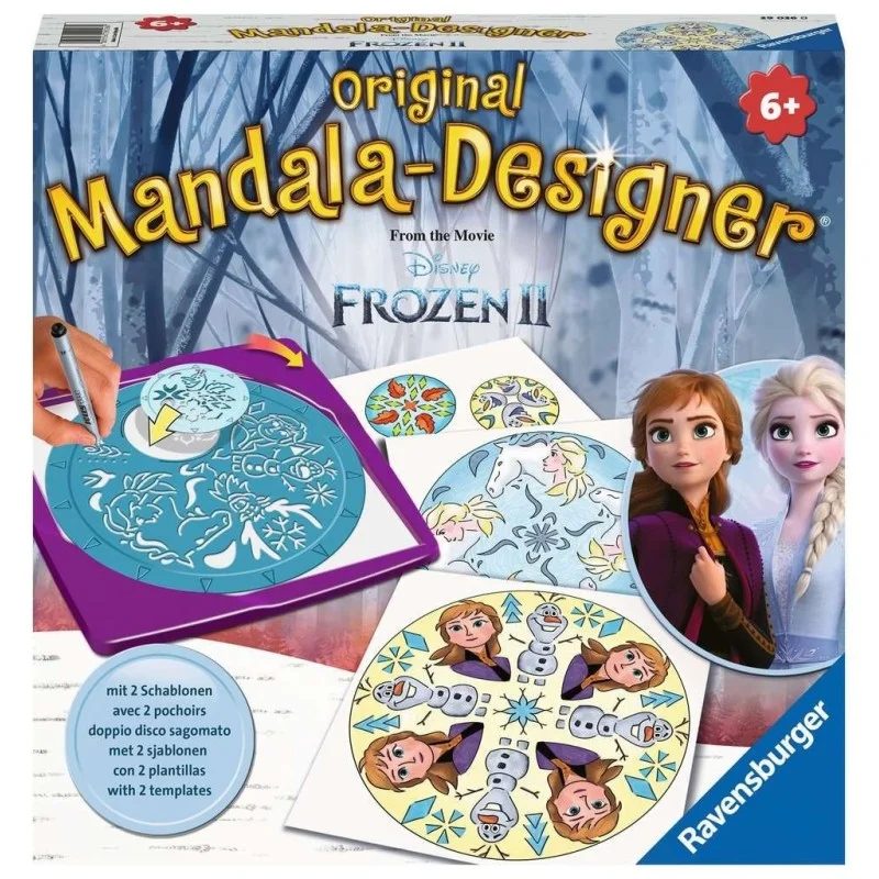mandala designer frozen ii