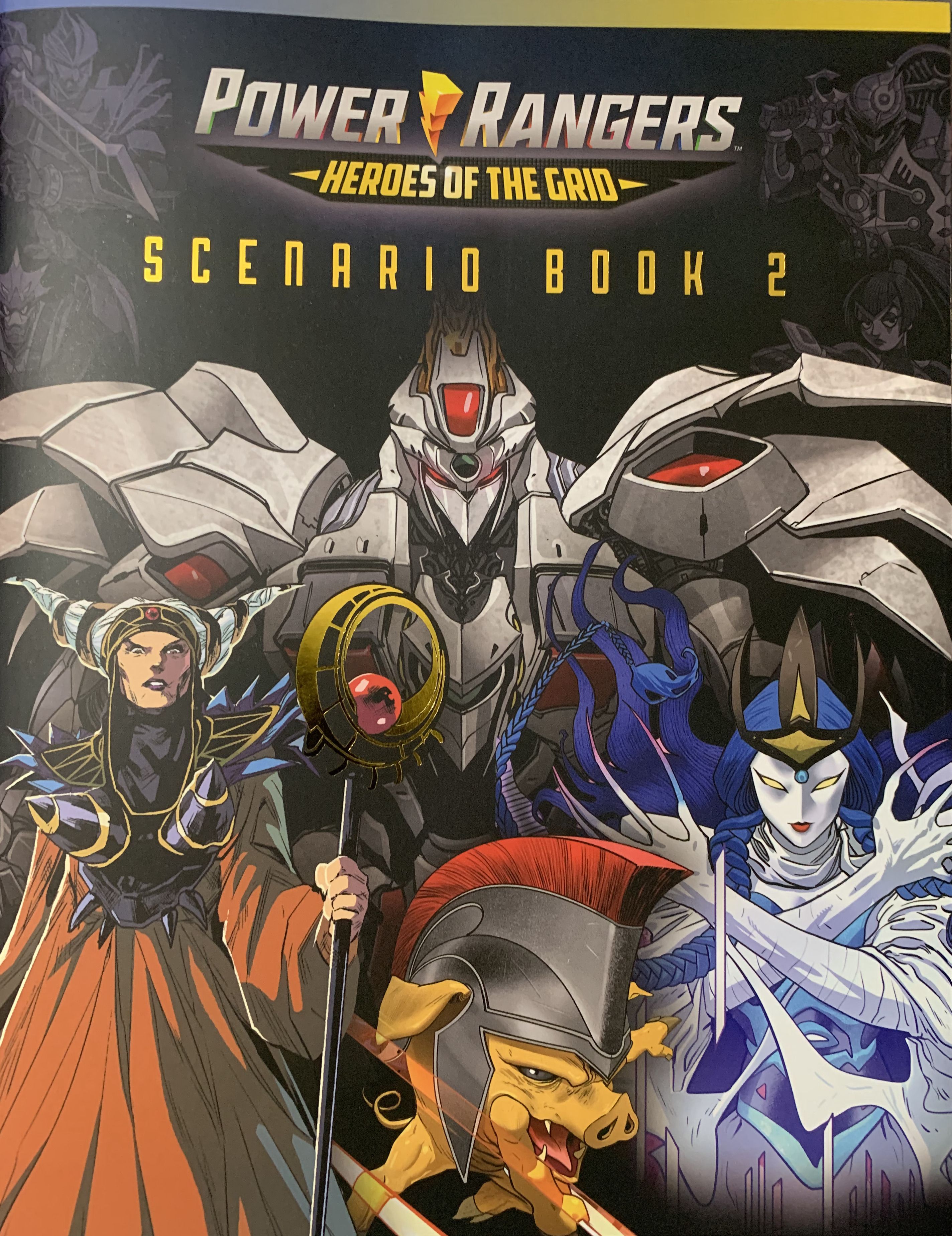 power rangers heroes of the grid scenario book 2