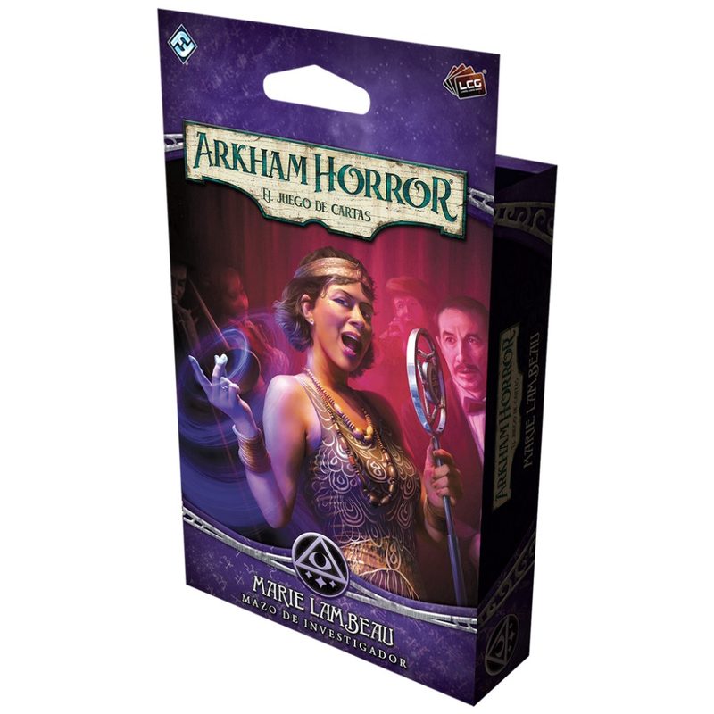 arkham horror el juego de cartas 8211 marie lambeau mazo de investigador