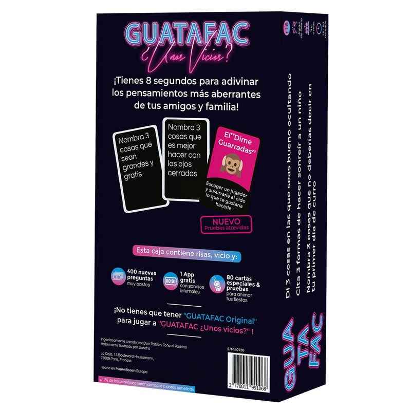 GUATAFAC 'Unos Vicios' imagen 3