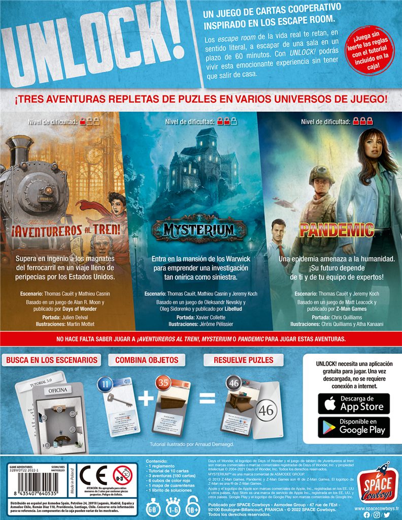 Unlock! 10 Aventuras de Juego