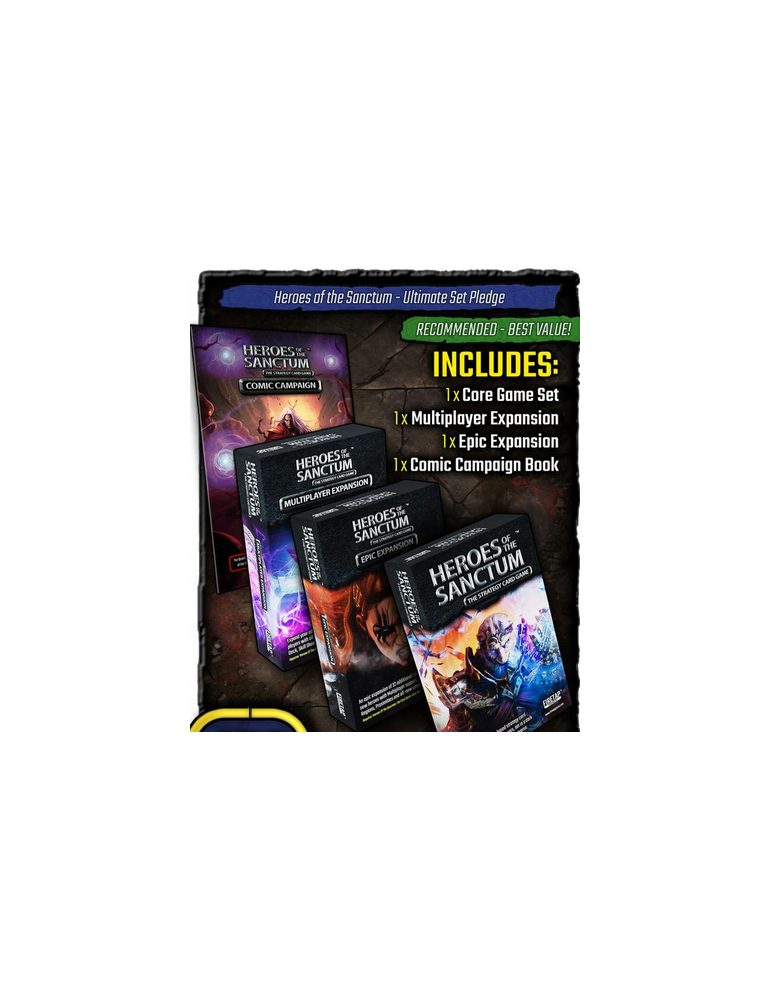 heroes of the sanctum ultimate set pledge
