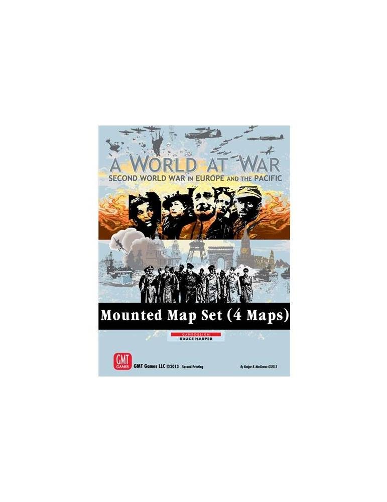 a world at war mounted maps