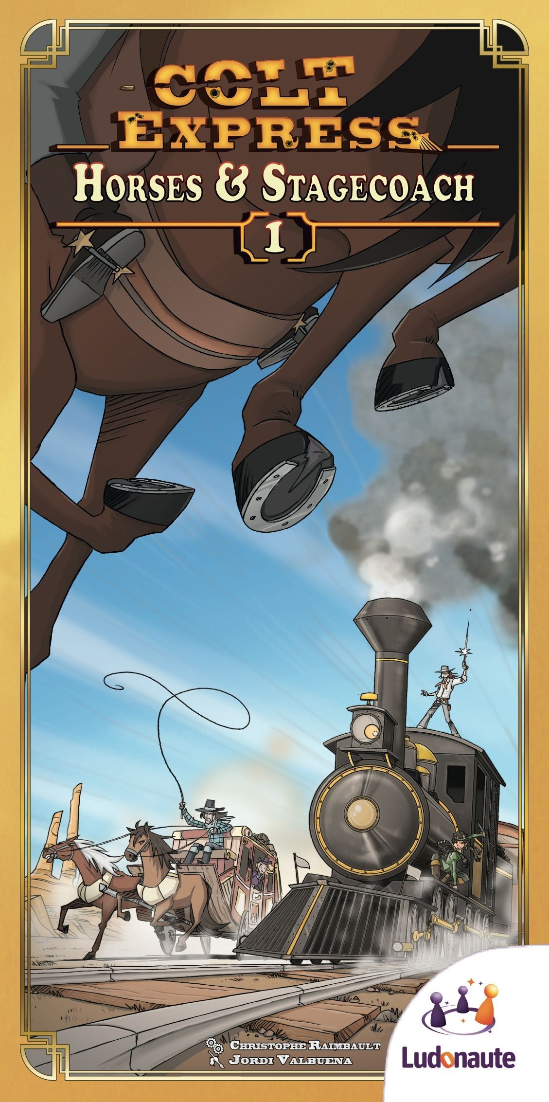 Colt Express: Caballos y Diligencia