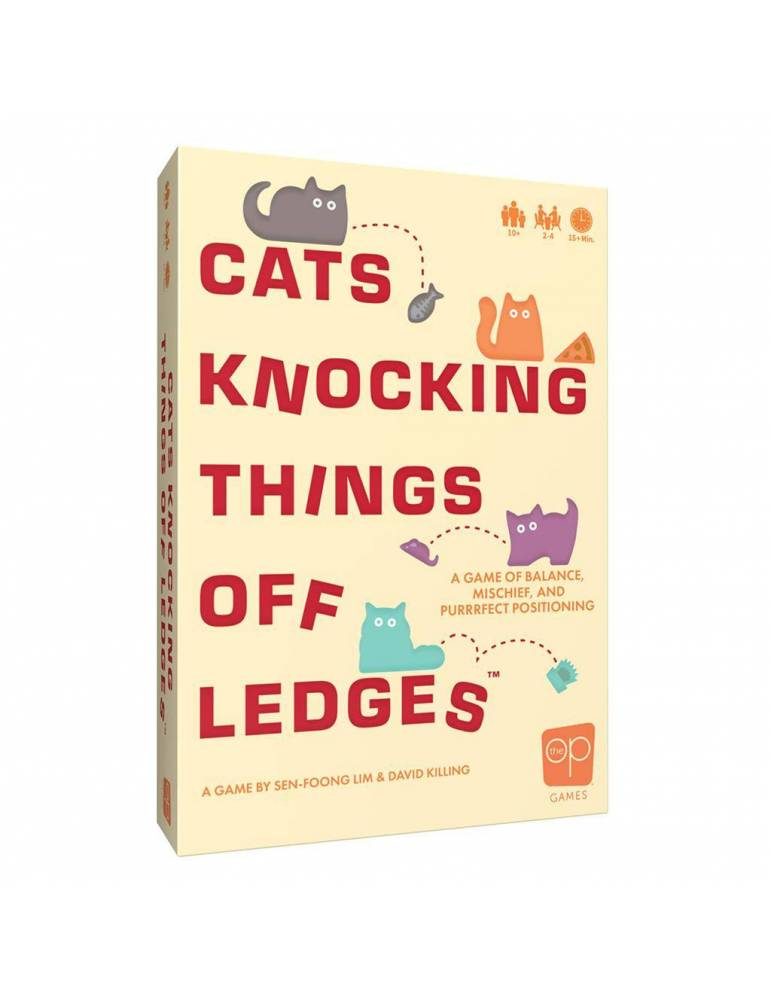 cats knocking things off ledges