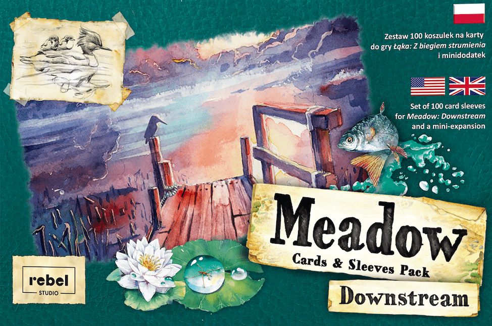 meadow downstream cards sleeves pack