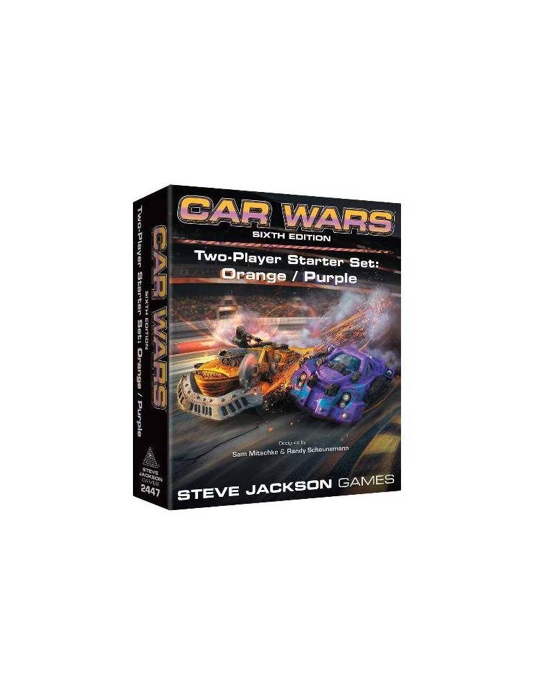 car wars sixth edition two player starter set orangepurple