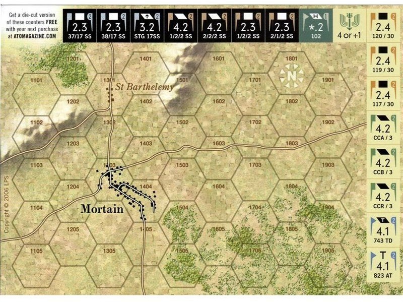pocket battle game no 1 stand at mortain