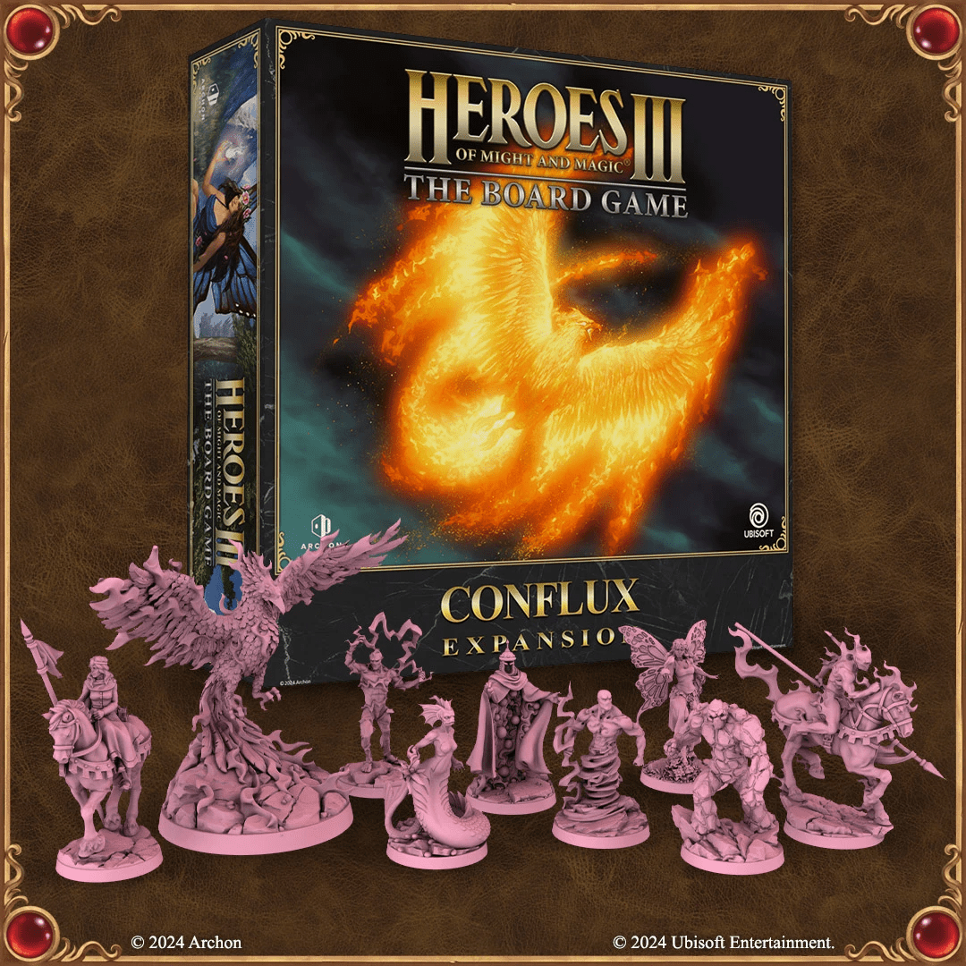 Heroes of Might and Magic III: El Juego de Mesa - Expansión Conflux