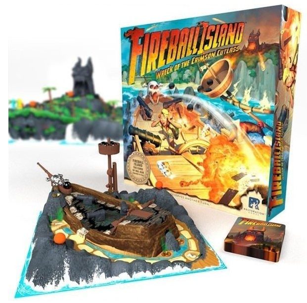 fireball island the curse of vul kar wreck of the crimson cutlass
