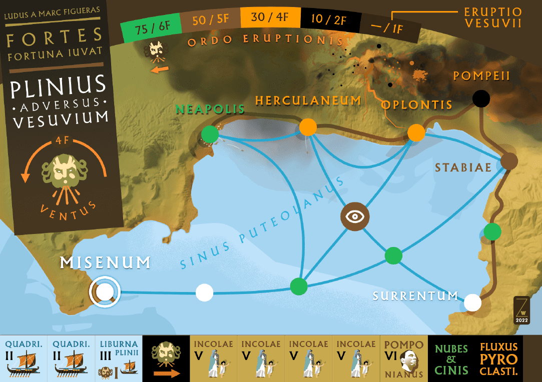 fortes fortuna iuvat plinius adversus vesuvium