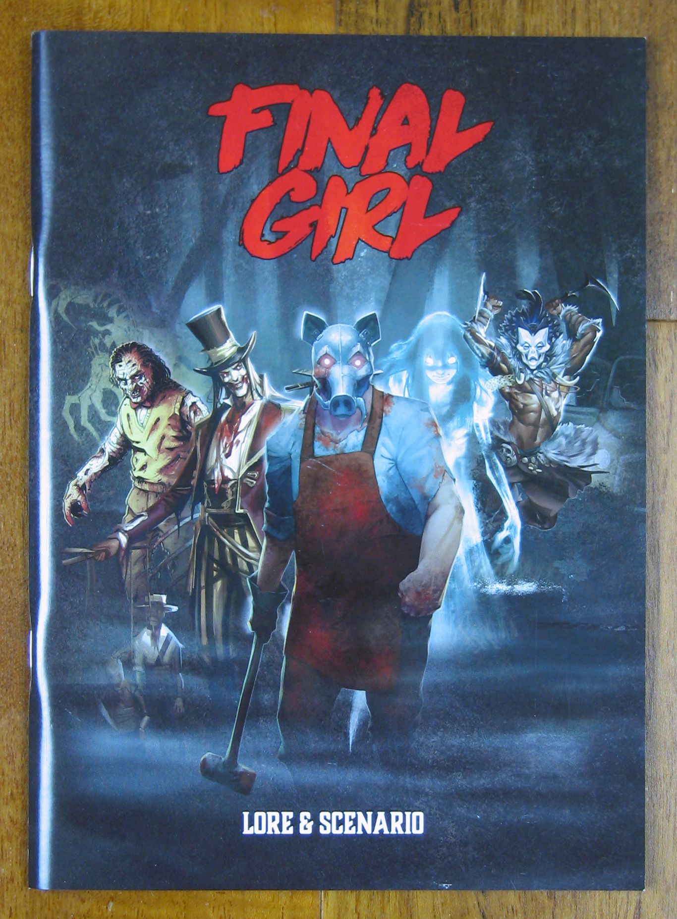 final girl series 1 lore scenario book