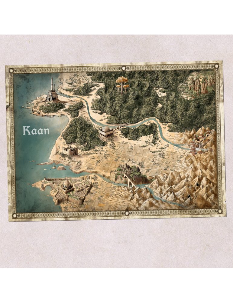 fateforge chronicles of kaan map of kaan