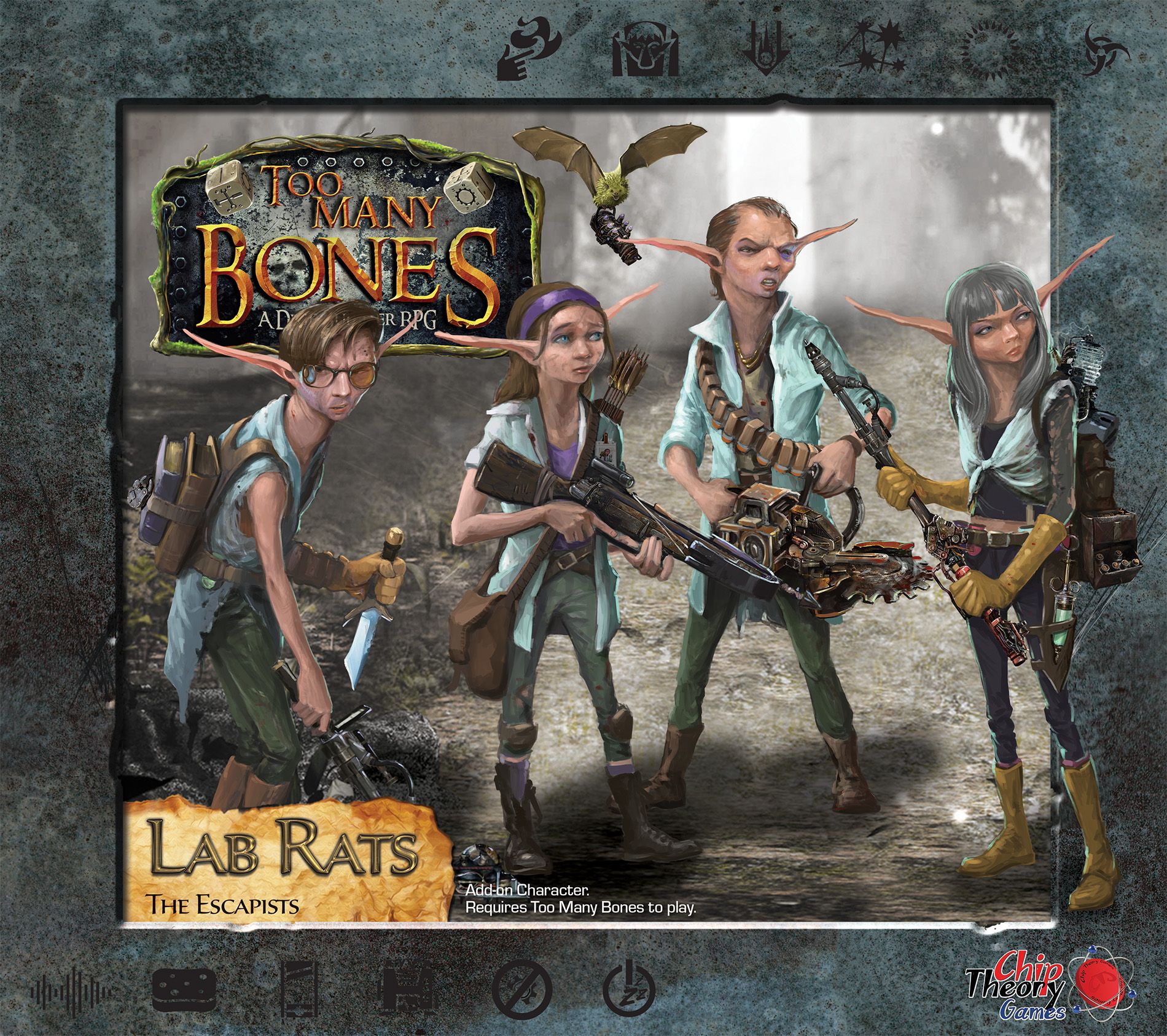 too many bones lab rats