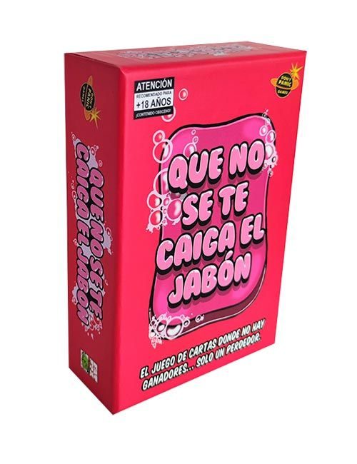 que no se te caiga el jabon