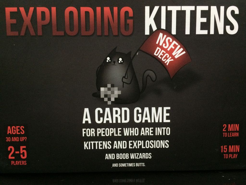 exploding kittens nsfw edition rose