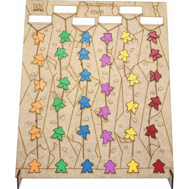 challenge 6x6 meeples escaladores