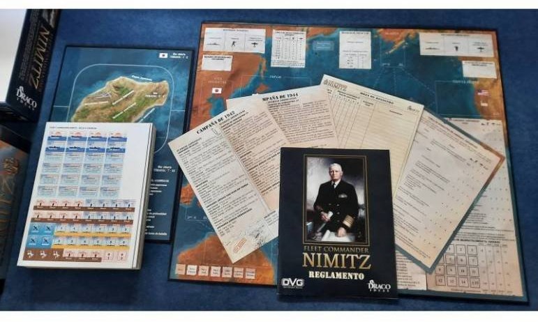 Fleet Commander: Nimitz – The WWII Pacific Ocean Solitaire Strategy Game imagen 2