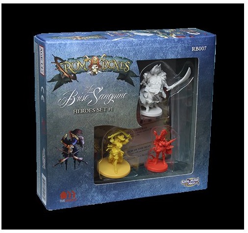 Rum & Bones: La Brise Sanguine Set de Héroes 1