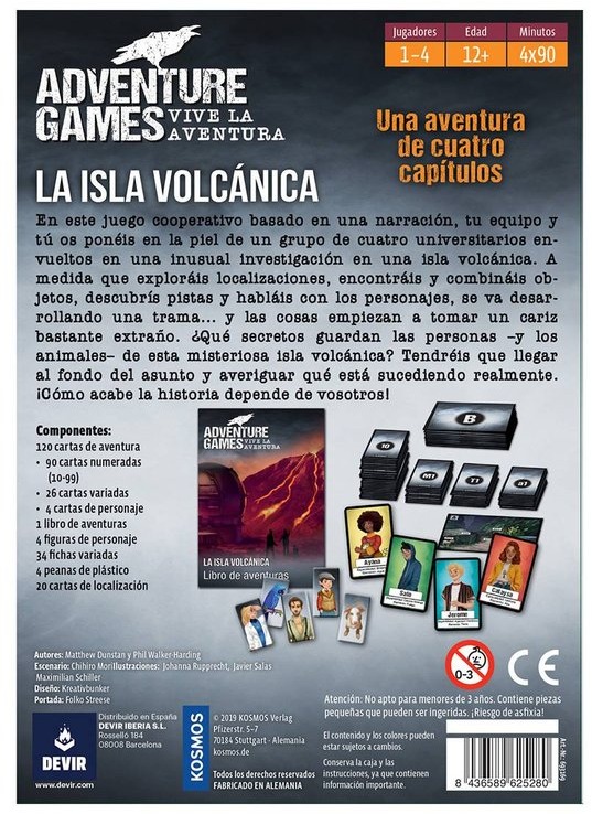 Adventure Games - La Isla Volcánica imagen 2